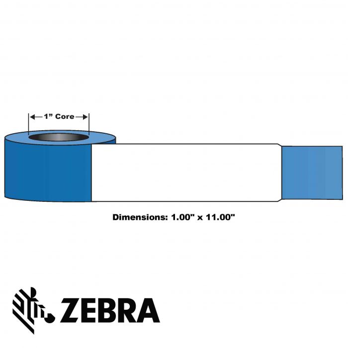 Z Band Direct Wristband 1 00 X11 00 Blue 450 Rl 6 Cs Dasco